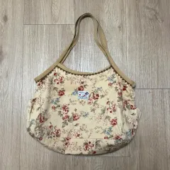 ヴィンテージ 森ガール フラワーパターン ショルダーバッグ