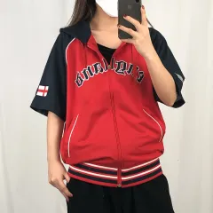 umbro(アンブロ) イングランド 半袖 ジップアップパーカー フード付き 95 250619