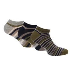 リー メンズ アンダーウェア 靴下 Lee 3 Pack of Trainer Liner Socks Blue ブルーのサムネイル
