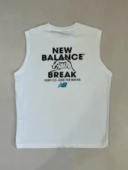New Balance(ニューバランス) ノースリーブ 白 サイズ L