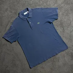 LACOSTE(ラコステ) ネイビー クラシックフィット 半袖ポロシャツ