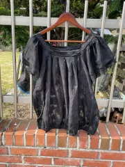 Mysty シースルー ブラウス J01364