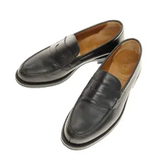 【中古】リーガル REGAL コインローファー ブラック【サイズ25】【メンズ】