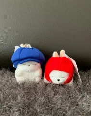 (新品)追憶編のキャラクター 엽기토끼 マシュマロゴルフ mzトレンド 可愛いバッグチャーム キーホルダー