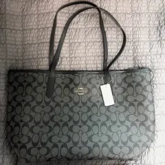 COACH COACH(コーチ) シグニチャー トートバッグ ショッパーバッグ 5696 ー SVTSQ レディースバッグ