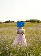 ピンク ウェディングドレス 出品