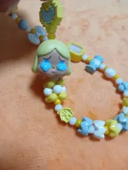 The First POP MART POP BEAN Crybaby メタルビーズ スマートフォン ストラップ キーホルダー