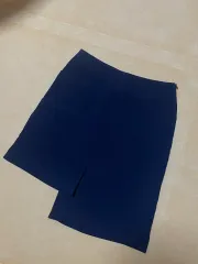 ネイビー アシンメトリー スカート