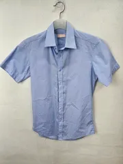 TRENEW 青 夏用半袖シャツ 95 M