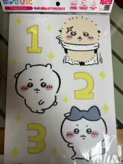 ちいかわ(何か小さくてかわいいやつ) ちいかわ テキスタイル（バッグ）用 Tシャツ用) ステッカーシール