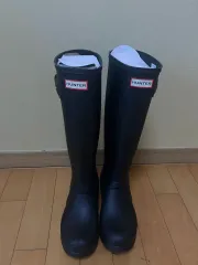 HUNTER(ハンター) オリジナル トール レインブーツ 黒