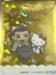ゴールデンカムイ サンリオ コラボ ポップアップ 購入特典 オガタ クリア ホログラム カード