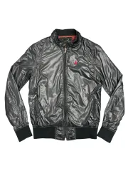 HYSTERIC GLAMOUR メタリックナイロンブルゾンジャケット