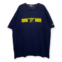 90s ポロ Ralph Lauren(ラルフローレン) プリント 半袖 Tシャツ
