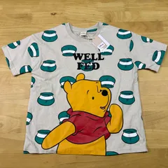 新品タグ付き◎リトシーくまのプーさんTシャツ◎サイズ120