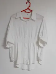 ルーズフィットシャツブラウス