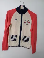 レディース ル・コックス・スポーティブ ゴルフ 春 秋 ジップアップニット ( 85 ）