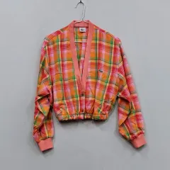 LACOSTE ラコステ レディース95 クロップド アウター オールドスクール 春 秋 マルチプリ 71121