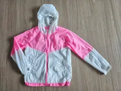 女の子 ピンク/白 ウィンドブレーカー 140号