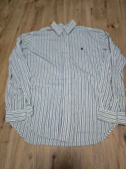 POLO RALPH LAUREN(ポロラルフローレン) ブルー/ホワイト ストライプ シャツ