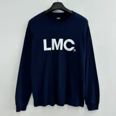 95 LMC メンズ ルーズフィット 長袖 ロングスリーブ 長袖 Tシャツ