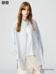 UNIQLO(ユニクロ) U LEMAIRE(ルメール) シャツ ライトグレー L