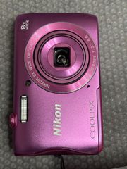 NIKON COOLPIX 8倍ズーム ピンク s3600 - メルカリ