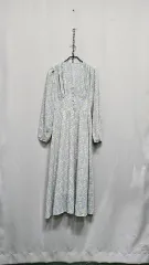 薄い ロングドレス (ミントカラー)