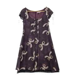 REBECCA TAYLOR リボン レース ワンピース XS ポリエステル 100 %