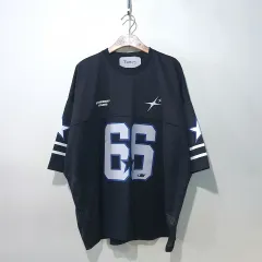 SS新作) 66スター ジャージ 半袖Tシャツ 2color