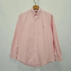 POLO RALPH LAUREN ポロラルフローレン ピンク オックスフォード シャツ メンズ