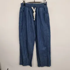 レディース 66 size デニム バンディング パンツ