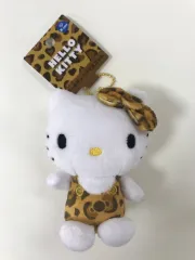 hello kitty(ハローキティ) レオパード ボールチェーン キーリング