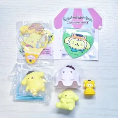 Sanrio(サンリオ) ポムポムプリン アクリル フィギュア バッジ キーリング