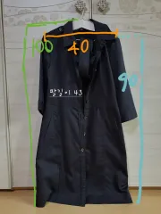 ネイビー 長袖 ワンピース 66 サイズ