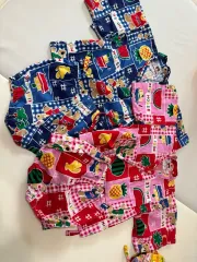 ミキハウス 浴衣 青