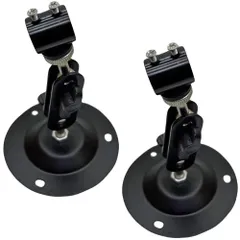 JUSTVEL レーザーモジュール 固定台 台座 小型 直径12mm 【回転自由自在】 360度回転 2個セット ホルダー マウント レーザーポインター 