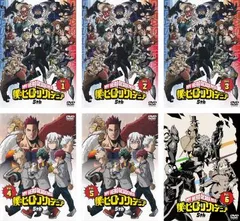 僕のヒーローアカデミア 5th(6枚セット)第89話～第113話【全巻セット アニメ 中古 DVD】レンタル落ち