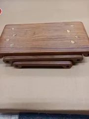 唐木　花台　3点セット