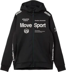 ムーブスポーツ MOVESPORT 【 ACTIVE SUITS 】オーセンティック スウェット フーディー  ST5FSW40M BK00 ブラック