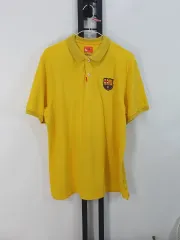 Nike(ナイキ） バルセロナ 半袖 ポロTシャツ 黄色 m