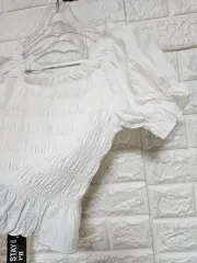 未使用) オフショルダー クロップド m