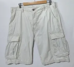 34 ） LEVI'S(リーバイス) ベージュ カーゴ ハーフパンツ