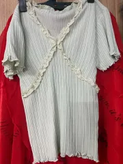 ヴィンテージ Tシャツ ブラウス ミント 緑 半袖 ノースリーブ