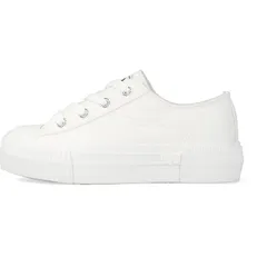 リー レディース シューズ スニーカー Lee Isla Canvas Low Trainers Womens White ホワイトのサムネイル