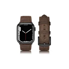 【新品】 レザーバンド Apple Watch バンド 46mm 45mm 44mm 42mm (Series 1/2/3) 対応 メンズ レディース ヴィンテージ本革交換用リストバンド iWatch Series 10 9 8 7 6 5 4 3 2 1 0