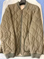 シリーズ キルティング ジャケット カーキ 110 サイズ 1回着用