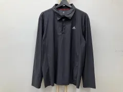 2 アディダス ( adidas ） ゴルフ 長袖 襟付きTシャツ ポロシャツ XL （ 105