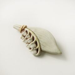 フォンデル VONDEL Vネック ニットカーディガン 36/オフホワイト