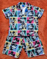 DISNEY Disney(ディズニー) ミッキーマウス 上下セット セットアップ キッズ 110